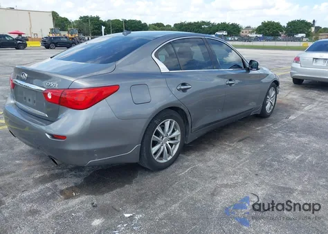 2015 Infiniti Q50 z USA, uszkodzony, nr VIN JN1BV7AP3FM347115